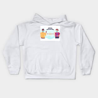 stay safe Kids Hoodie